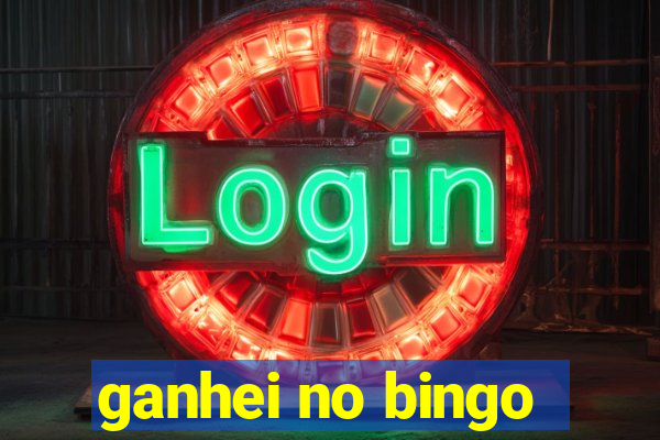 ganhei no bingo