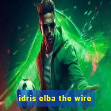 idris elba the wire