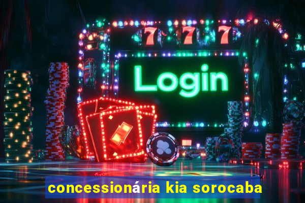 concessionária kia sorocaba