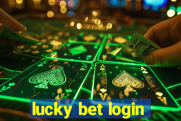 lucky bet login