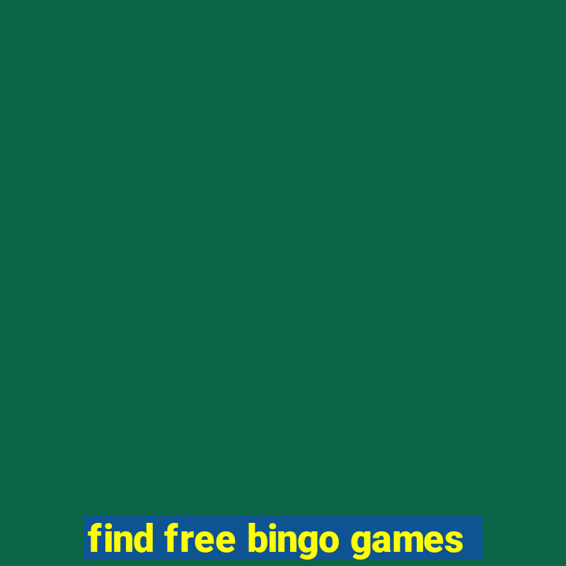 find free bingo games