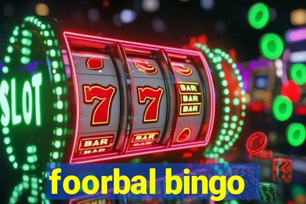 foorbal bingo