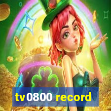 tv0800 record