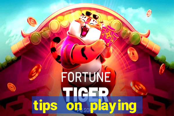 tips on playing slot machines