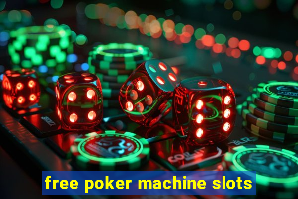 free poker machine slots