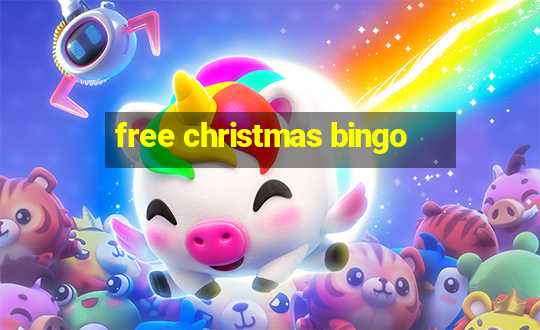 free christmas bingo