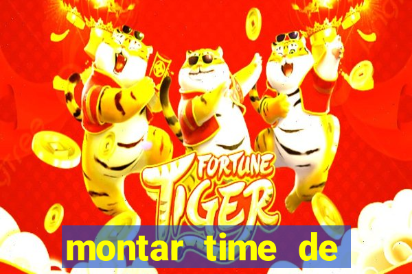 montar time de futebol site