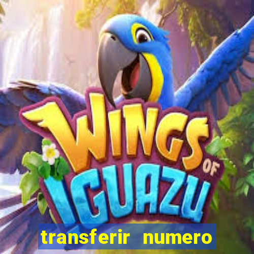 transferir numero vivo para outro cpf