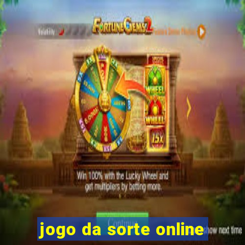 jogo da sorte online