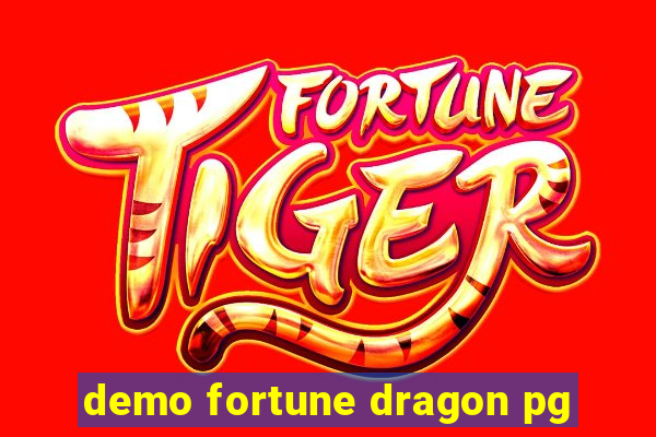 demo fortune dragon pg