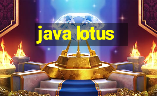 java lotus