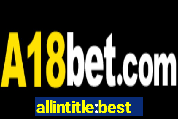 allintitle:best sports betting