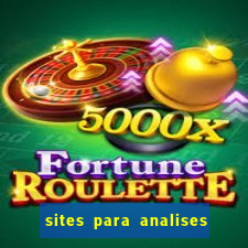 sites para analises de jogos de futebol