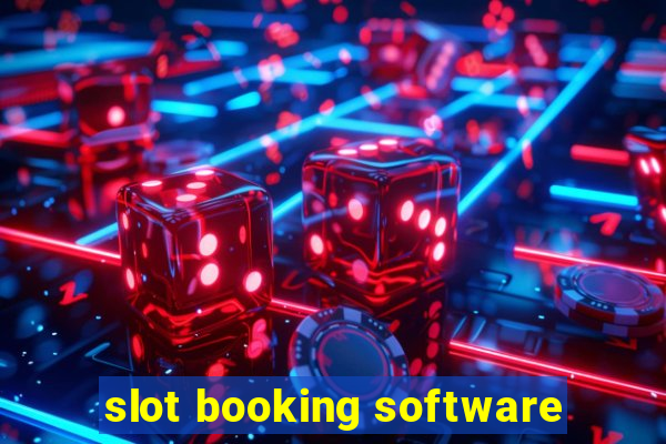 slot booking software