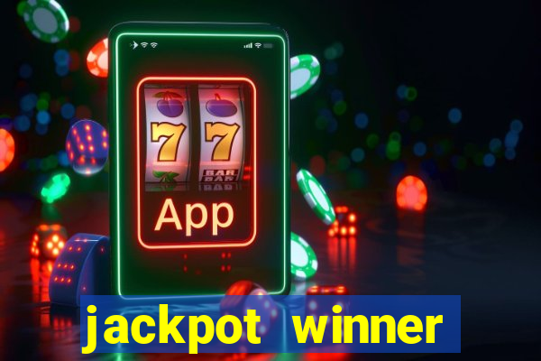 jackpot winner casino slot