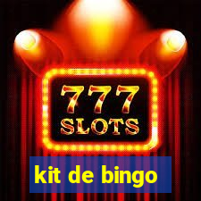 kit de bingo