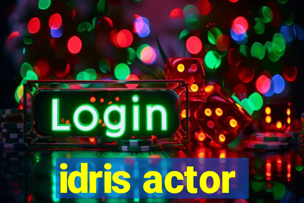 idris actor