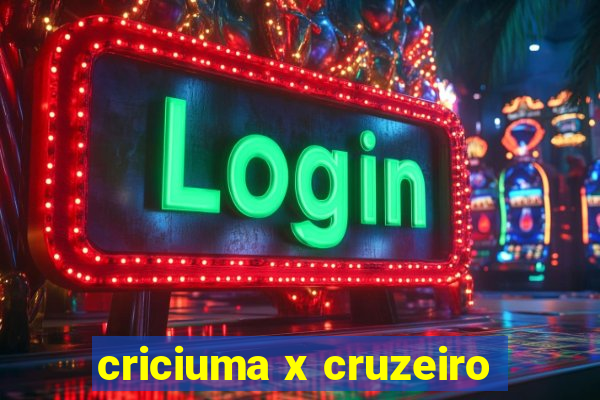 criciuma x cruzeiro