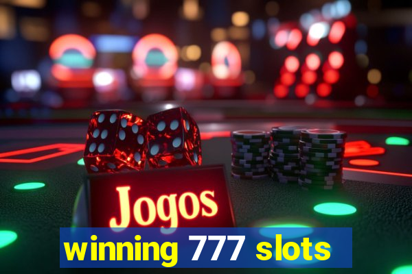 winning 777 slots