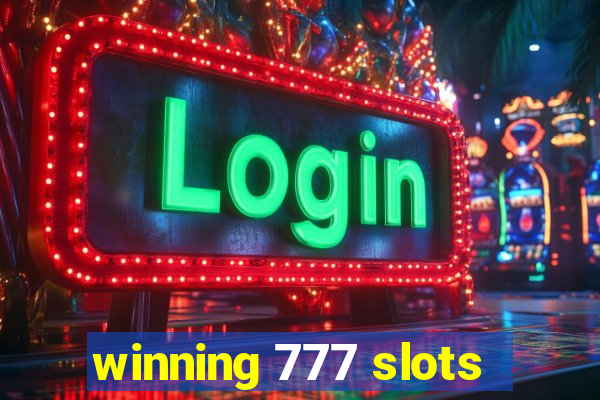 winning 777 slots