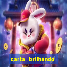 carta brilhando fortune tiger