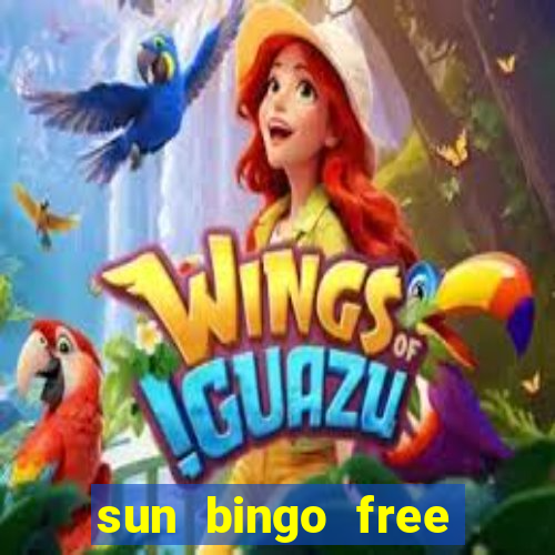 sun bingo free spins code