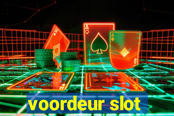 voordeur slot