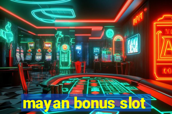 mayan bonus slot