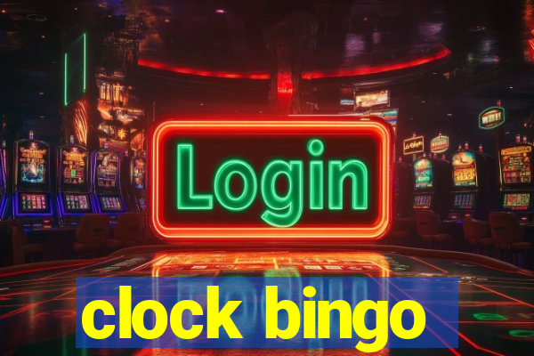 clock bingo