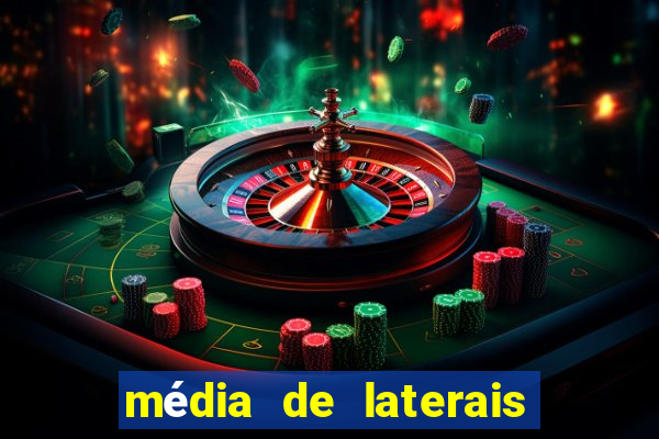 média de laterais por jogo premier league