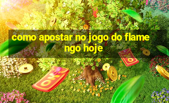 como apostar no jogo do flamengo hoje