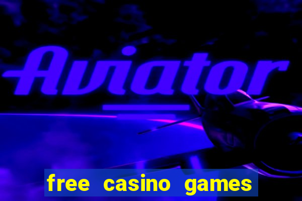 free casino games online slot machine