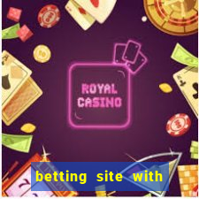 betting site with welcome bonus