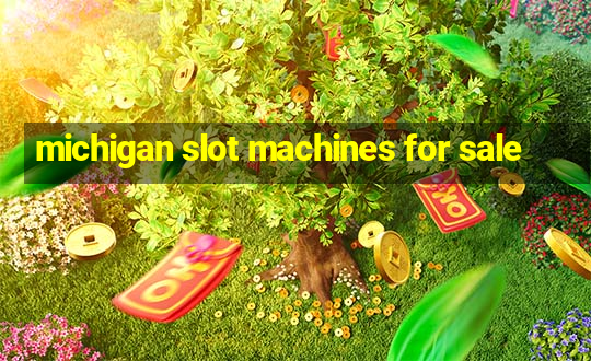 michigan slot machines for sale