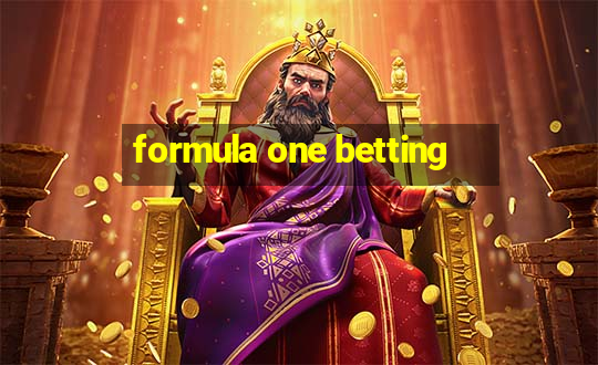 formula one betting