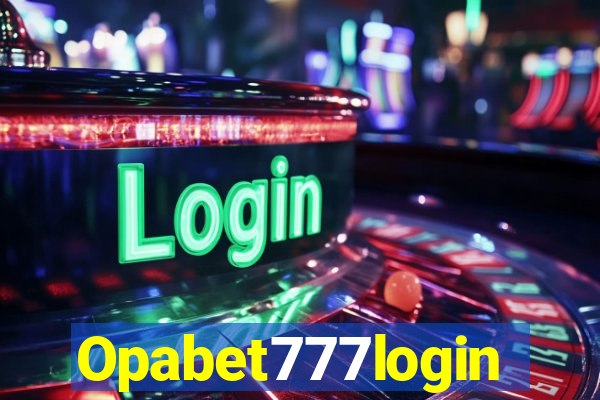 Opabet777login