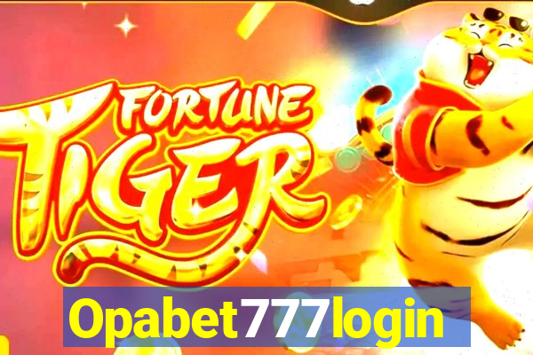 Opabet777login