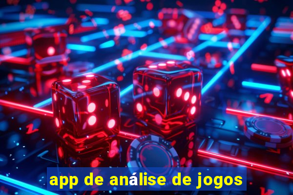 app de análise de jogos