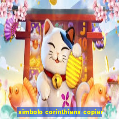 simbolo corinthians copiar