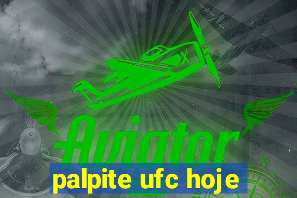 palpite ufc hoje