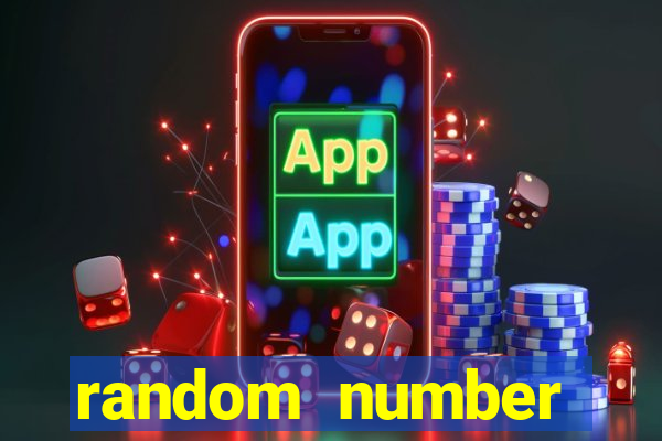 random number generator bingo