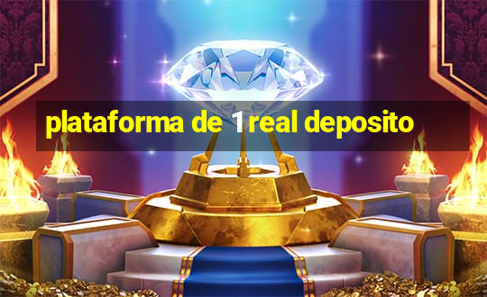 plataforma de 1 real deposito