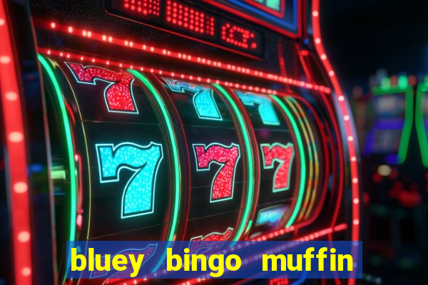 bluey bingo muffin and socks