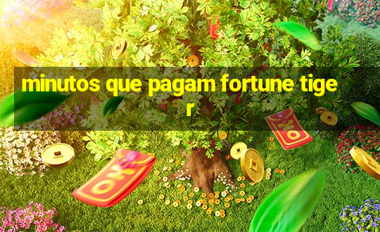 minutos que pagam fortune tiger