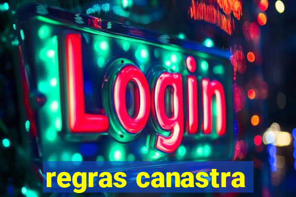 regras canastra