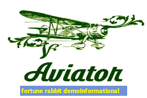 fortune rabbit demoInformational