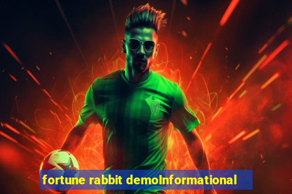 fortune rabbit demoInformational