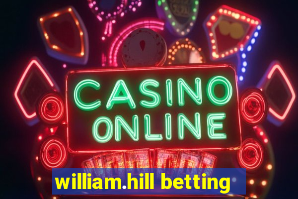 william.hill betting