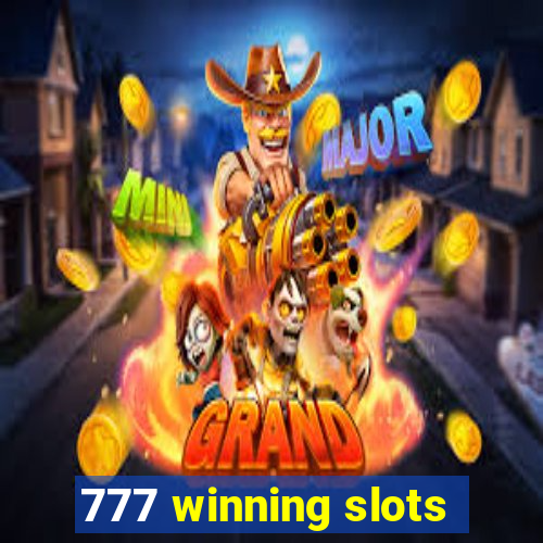 777 winning slots