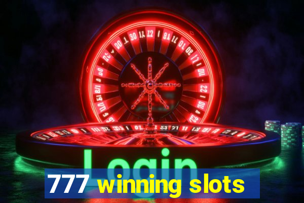 777 winning slots